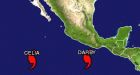 Celia now powerful Cat 5 hurricane in open Pacific