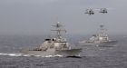 US-led armada practices anti-sub manoeuvrs off Korea as Pyongyang threatens retaliation