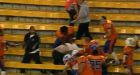 Football players given suspensions after brawl