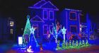 Neighbours ramp up Christmas lights clash