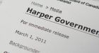 Bureaucrats 'obligated' to use Harper Government in place of Government of Canada The Canadian Press