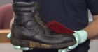 Detached foot surfaces in B.C. lake