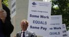 Canadian diplomats picket Canada's D.C. embassy