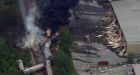 Baltimore derailment, explosion collapses buildings