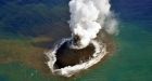 Volcanic Blast Forms New Island Near Japan