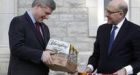 Harper picked two beers to represent Canada. Here's what he chose