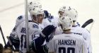 Canucks edge Jets in shootout, lose Ryan Kesler