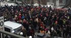 March against police brutality declared illegal, broken up