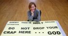 Message from God: 'Do not drop your crap' at this New Westminster church