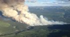 Red Deer Creek wildfire growing in B.C.'s Peace River area