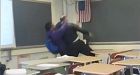 Student 'Body Slams' Teacher Who Took Cell Phone (VIDEO)