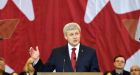 Stephen Harper takes aim at terror, opposition gets dinged