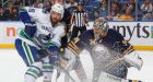 Canucks end road trip with loss to Sabres