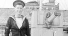 WW II veteran Larry Hartman visits HMCS Sackville 71 years later