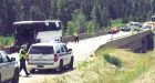 Tour bus slams into tow truck on Coquihalla Highway injuring 37