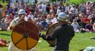 Vikings storm beaches of lakeside Canadian town