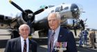 B-17 bomber roars over Victoria, powerful reminder for veterans