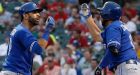 Blue Jays rally against Rangers, reclaim 1st place in AL East