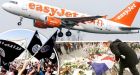 Arabic graffiti daubed on easyJet planes in France after Paris attacks