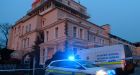 Disguised gunmen  two dressed as cops and one as a woman  open fire on Dublin boxing fans