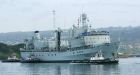 Former HMCS Protecteur arrives in Liverpool to be dismantled