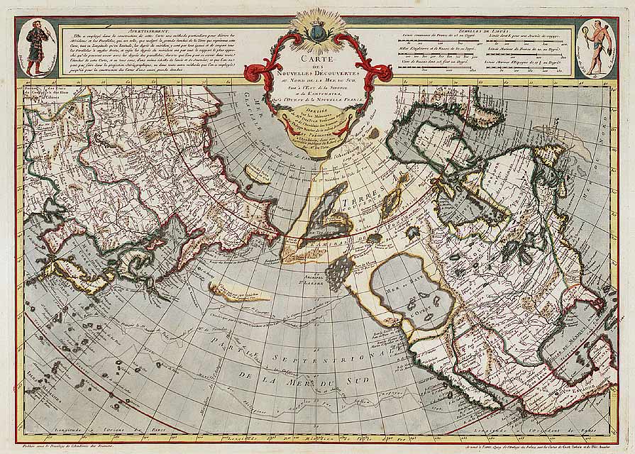 The northern and western parts of the continent were subject to misinterpretation of data. The obsession with finding a northwest passage and providing some idea of the geography of the continent west of the Rockies was haunting. It would be decades before the map of Canada was complete.

