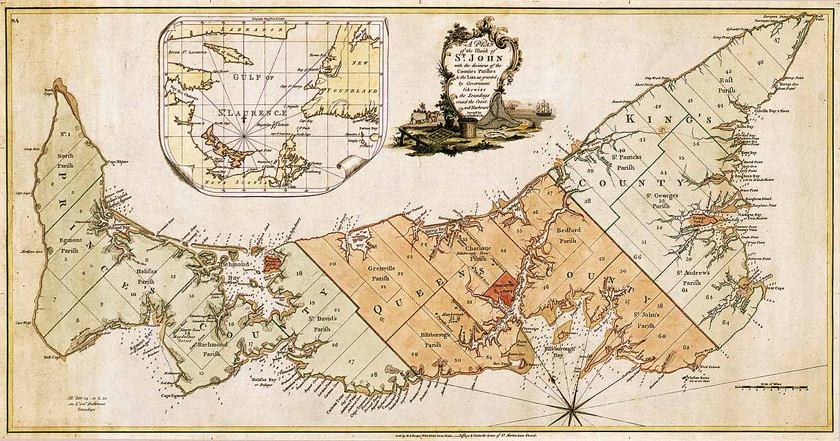 Prince Edward Island, 1765

