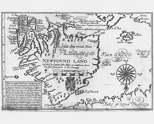 Newfoundland, as described by Captain John Mason, c. 1625.