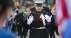 Marine dog with cancer gets tear-filled farewell