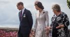 Royals mark Passchendaele on centenary of costly WW I battle