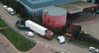 Moment lorry with 39 dead bodies in the back arrives on Essex industrial estate