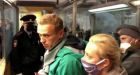 Russia Navalny: Poisoned opposition leader held after flying home