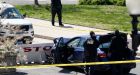 Car rams U.S. Capitol barricade, injuring 2 officers; driver shot