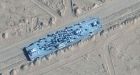 China builds mockups of U.S. Navy ships in desert area used for missile practice