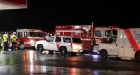 Up to 10 people believed trapped in mudslide that swept across B.C. highway