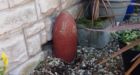 Milford Haven: Garden ornament turns out to be live bomb