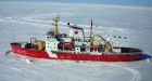 Symbolic dimming on frozen Arctic Ocean