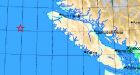 B.C. coast shaken by powerful earthquake