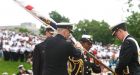 Governor General presents Canadian navy with new ceremonial colours