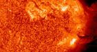 Solar storm delivers 'glancing blow' to Earth