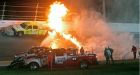 NASCAR red flags Daytona 500 after jet fuel fire