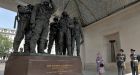 Queen unveils WW II Bomber Command memorial