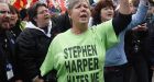 'Harper Hates Me' buttons spark conflict in public service