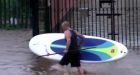 Belfast's knight on a shiny surfboard