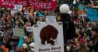 Protesters vow to lie down in front of bulldozers to stop pipeline