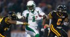 Roughriders cruise past Ticats, remain unbeaten