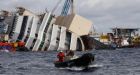 Costa Concordia upright after salvage operation off Italy coast