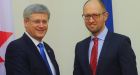 Ukraine's PM thanks Canada for support in struggle against Russia