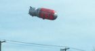 Runaway beer blimp loose over New Brunswick