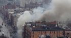 New York City building in flames after explosion, at least 1 critically injured